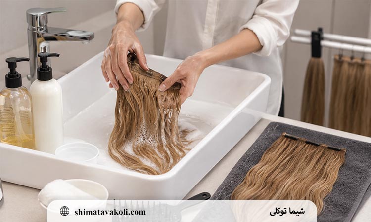 بهترین شامپو برای شست وشوی اکستنشن مو چیست؟