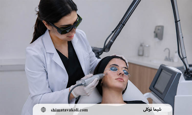 کدام لک های مادرزادی با لیزر کیوسوئیچ درمان می شوند؟
