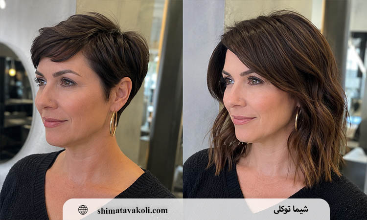 مراقبت از اکستنشن روی موهای کوتاه