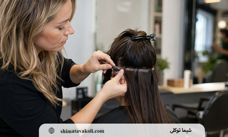 چگونه چسب، کراتین و گره های باقی مانده را پاک کنیم؟